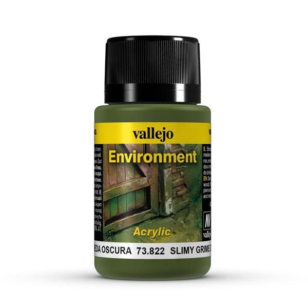 Vallejo 73822 Environnement - S. Grime Dark 40 ml