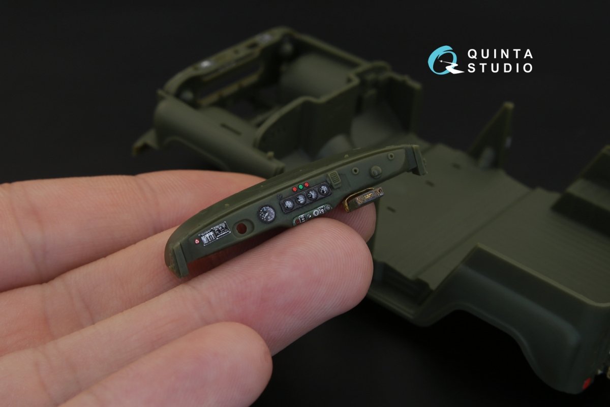 Quinta Studio QD35010 UAZ 469 3D-Printed &amp;amp; coloured Interior on decal paper (for Trumpeter kit) 1/35 – zdjęcie 6