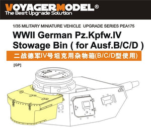 Voyager Model PEA175 WWII German Pz.Kpfw.IV Stowage Bin (for Ausf.B/C/D) 1/35 – image 2