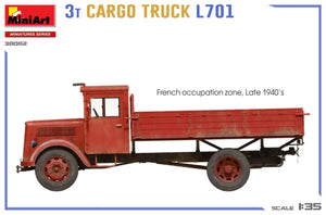 MiniArt 38082 3T CARGO TRUCK L701 1/35 – image 4