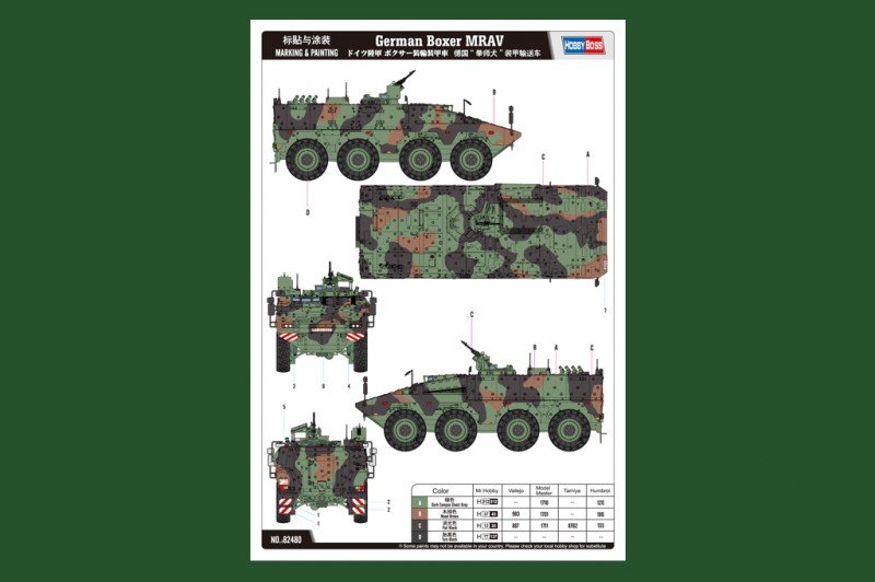 Hobby Boss 82480 German Boxer MRAV 1/35 – zdjęcie 4