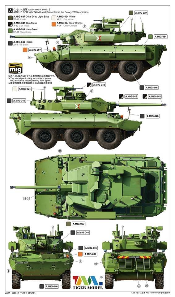 Tiger Model 4665 T-40 NEXTER 1/35 – zdjęcie 7