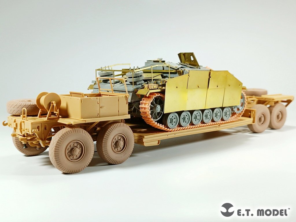 ET Model P35-123 WWII German Tank Transporter Sd.Ah.116 Sagged wheels For TAMIYA Kit 1/35 – Bild 6