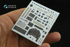 Quinta Studio QD32087 Ju87 D/G 3D-Printed &amp;amp; colored Interior on decal paper (Trumpeter) 1/32 – imagen 10