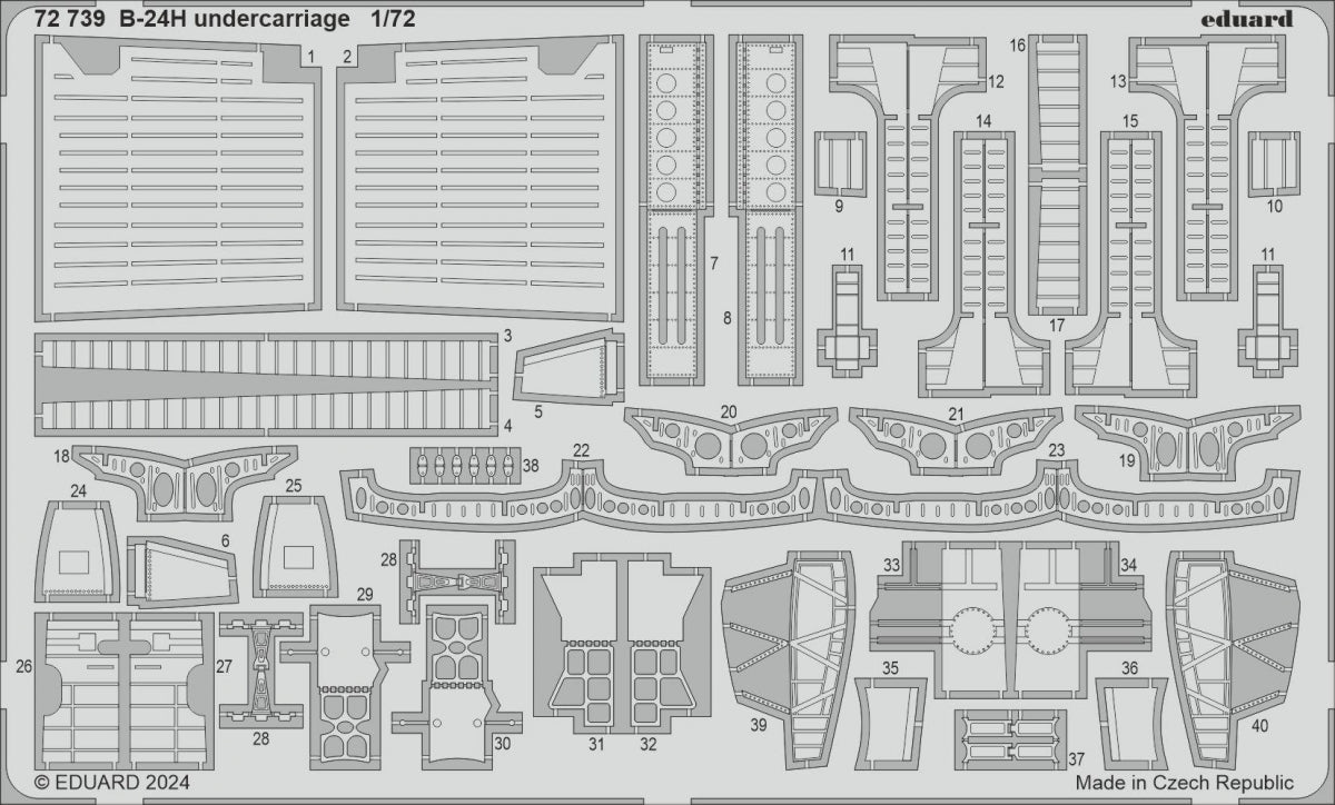Eduard BIG72183 B-24H AIRFIX 1/72 – Bild 3