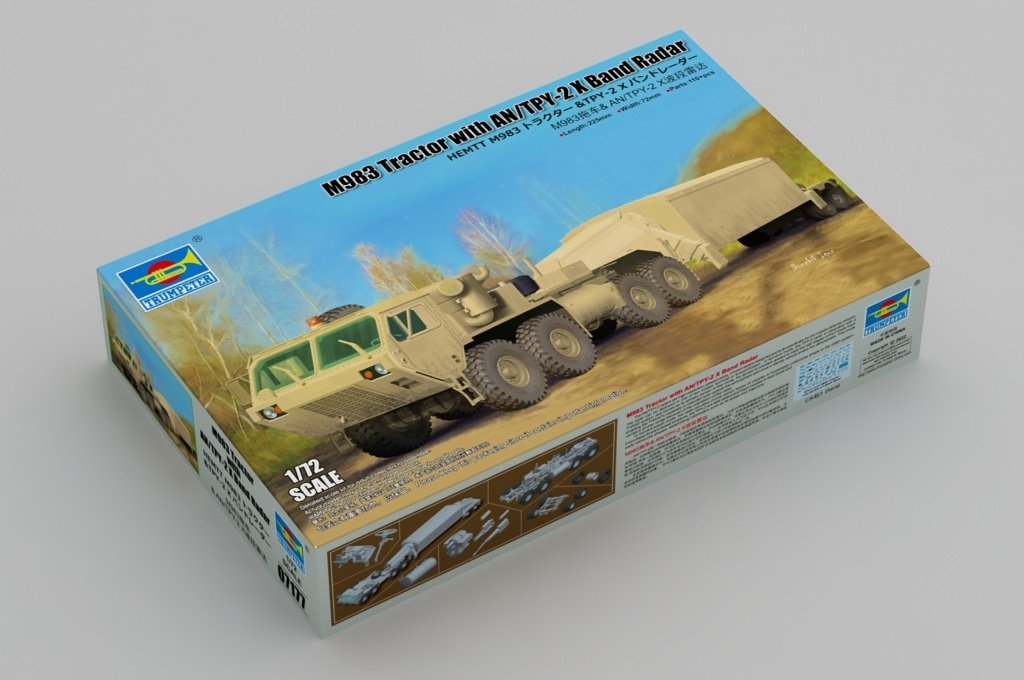 Trumpeter 07177 M983 Tractor &amp;amp; AN/TPY-2 X Band Radar 1/72 – image 2