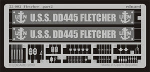 Eduard 53003 Fletcher 1/350 Tamiya