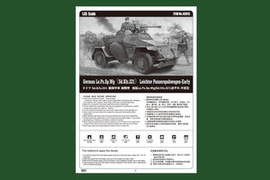 Hobby Boss 83813 German Le.Pz.Sp.Wg (Sd.Kfz.221) Leichter Panzerspahwagen-Earl 1/35 – imagen 2