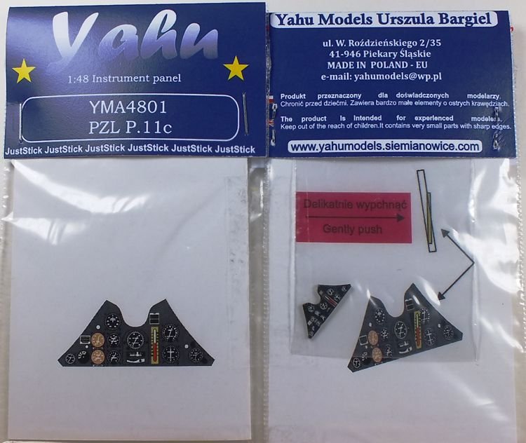 Yahu YMA4801 PZL P.11c (Mirage) 1/48