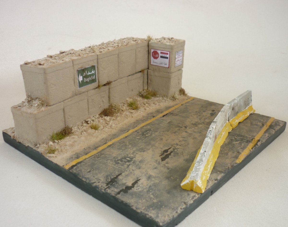 RT-Diorama 35261 Diorama-Base: &amp;quot;Dessert Street&amp;quot; 1/35 – obrázek 8