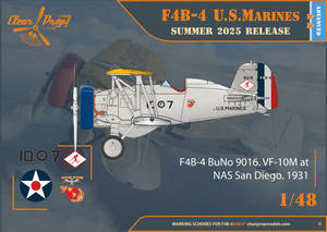 Clear Prop! CP4827 Boeing F4B-4 in US Marines Service 1/48 – image 4