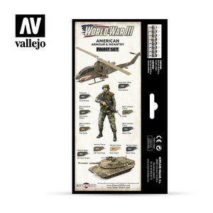 Vallejo 70220 WWIII American Armor &amp;amp; Infantry 8x17ml – image 3