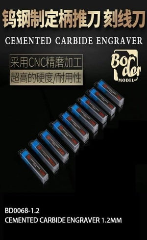 Border Model BD0068-1.2 Cemented Carbide Line Engraver 1.2mm
