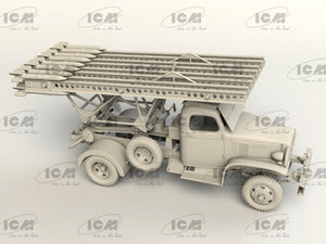 ICM 35596 BM-13-16 sur châssis G7107 avec équipage soviétique 1/35 – image 3