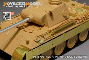 Voyager Model PEA374 WWII German Panther A/D Schurzen For TAMIYA 1/35 – obrázek 2