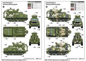 Trumpeter 09502 BTM-3 High-Speed ​​Trench Digging Vehicle 1/35 – Bild 2