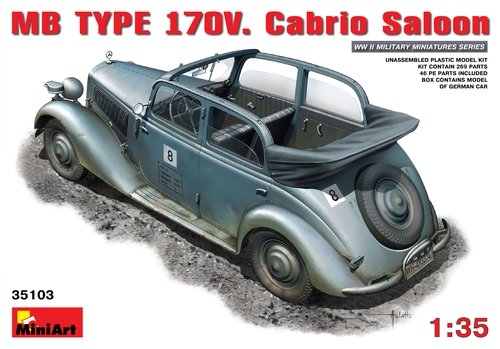 MiniArt 35103 MB YPE 170V. CONVERTIBLE SALOON (1/35)