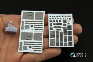 Quinta Studio QD+35106 AH-64D 3D-Printed &amp;amp; colored Interior on decal paper (Takom) (with 3D-printed resin parts) 1/35 – Bild 4