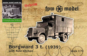 FPW Model TDW011 Triumph des Willens - Borgward 3t (1939) with field kitchen 1/72