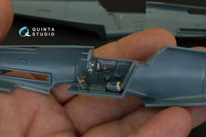 Quinta Studio QD48083 Bf 109F-2/F-4 3D-Printed &amp;amp; colored Interior on decal paper (for Eduard kit) 1/48 – obrázek 11