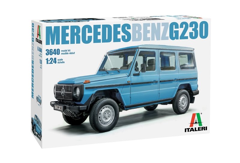 Italeri 3640 MERCEDES BENZ G230 1/24 – immagine 2