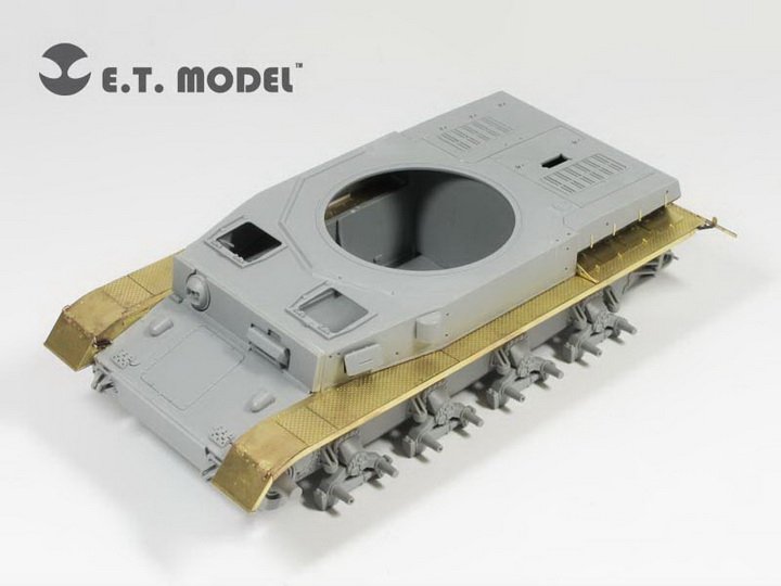 ET Model EA35-047 WWII German Pz.Kpfw.IV Fender（Late version）For DRAGON smart Kit 1/35 – image 5