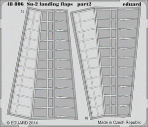 Eduard 48806 Su-2 landing flaps 1/48 ZVEZDA – imagen 2