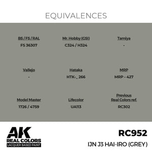 AK Interactive RC952 IJN J3 Hai-Iro (Grey) 17 ml – Bild 2