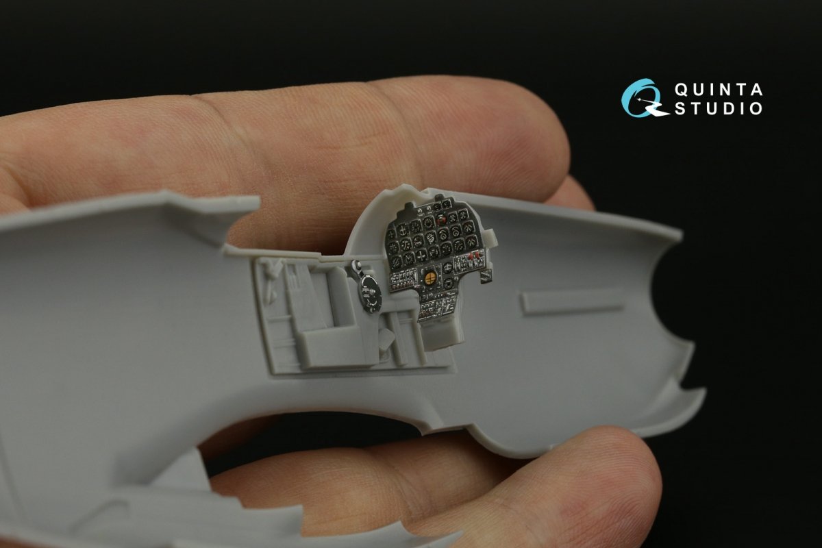 Quinta Studio QDS-48363 F-82F Twin Mustang 3D-Printed &amp;amp; colored Interior on decal paper (Modelsvit) (Small version) 1/48 – obrázek 2