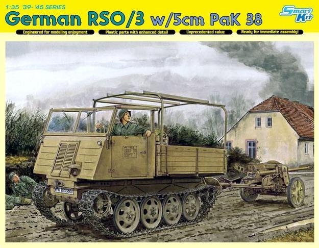 Dragon 6684 Allemand RSO/3 avec PaK 38 de 5 cm (1/35)