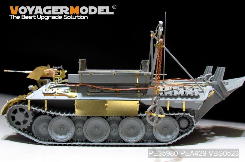 Voyager Model PE35980 WWII German Bergepanther Ausf.A (Late type,Panther G tool holders) Basic For TAKOM 2101 1/35 – image 6