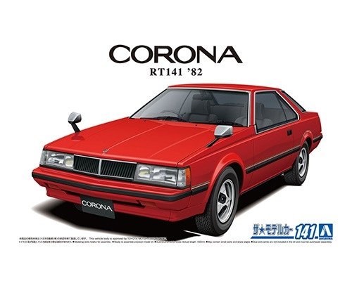 Aoshima 06270 Toyota RT141 Corona Hardtop 2000GT &amp;#39;82 1/24