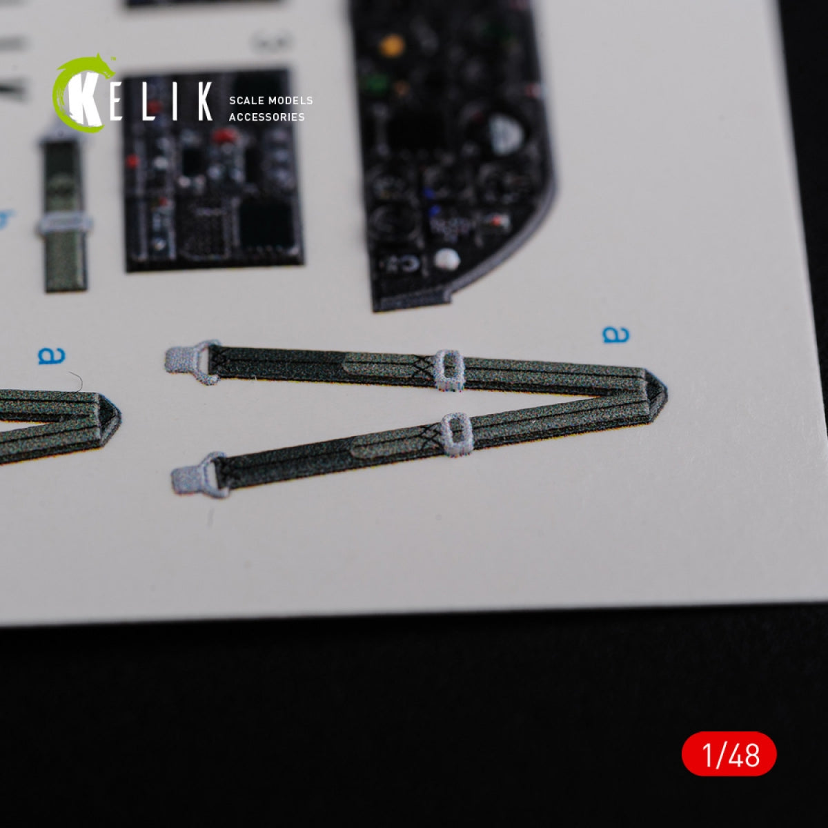 KELIK K48090 CH-46E interior 3D decals for Academy kit 1/72 – zdjęcie 5