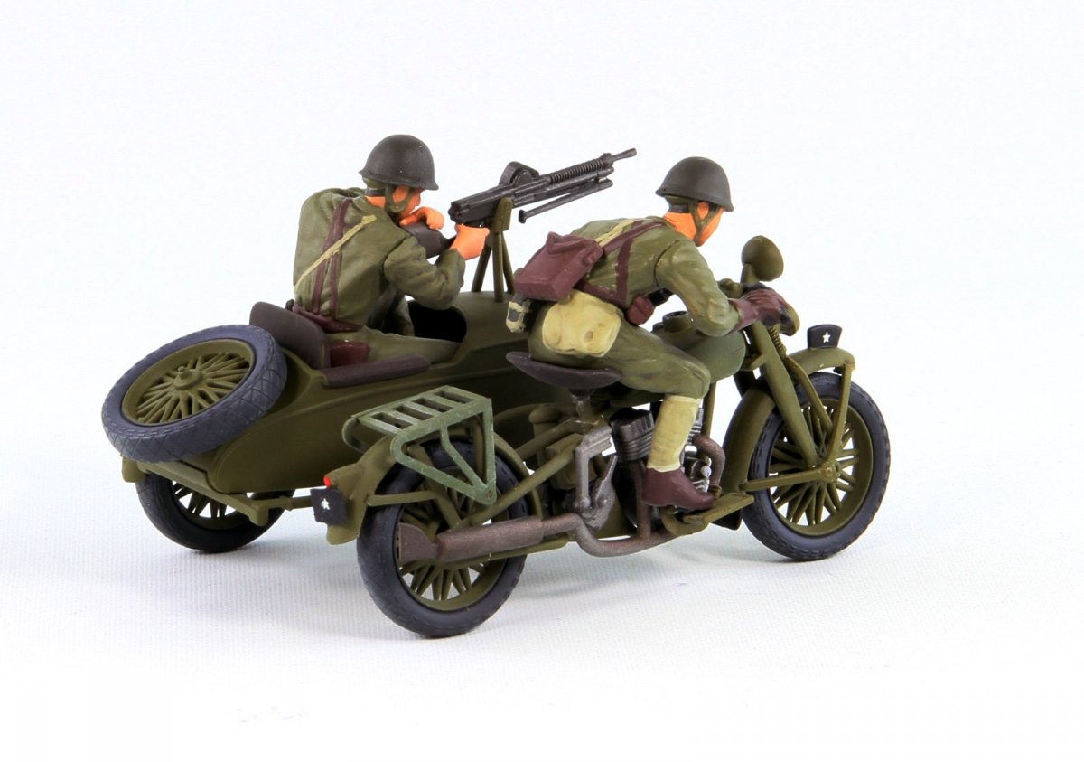 Pit-Road G50 IJA Type 97 Motorcycle Rikuo with Figure 1/35 – image 3
