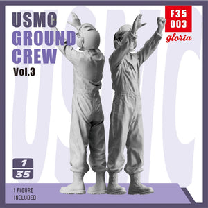 Gloria F35003 USMC Ground Crew Type 3 3D Printed Figures 1/35 – image 2