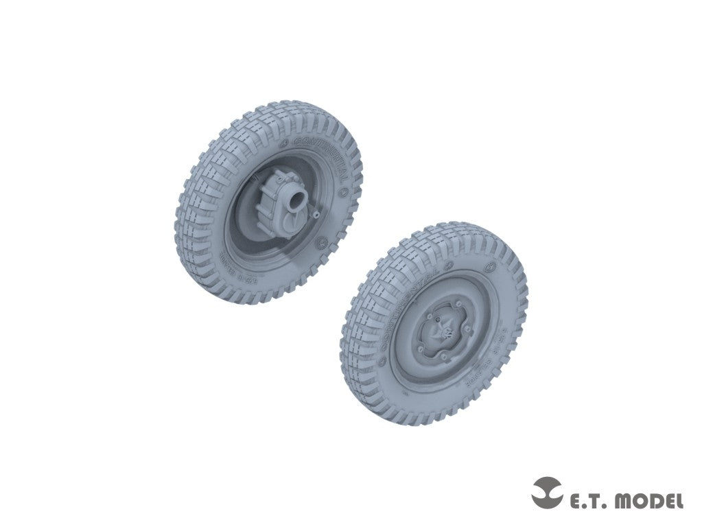 ET Model P35-135 WWII German Schwimmwagen Type166 Sagged wheels Narrow For TAMIYA Kit 1/35 – Bild 5