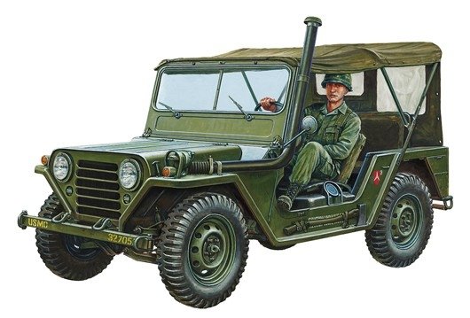 Tamiya 35334 M151A1 Vietnam War 1/35