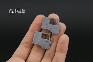 Quinta Studio QD72111 KAMAZ-43509 3D-Printed &amp;amp; colored Interior on decal paper (Zvezda) 1/72 – immagine 10