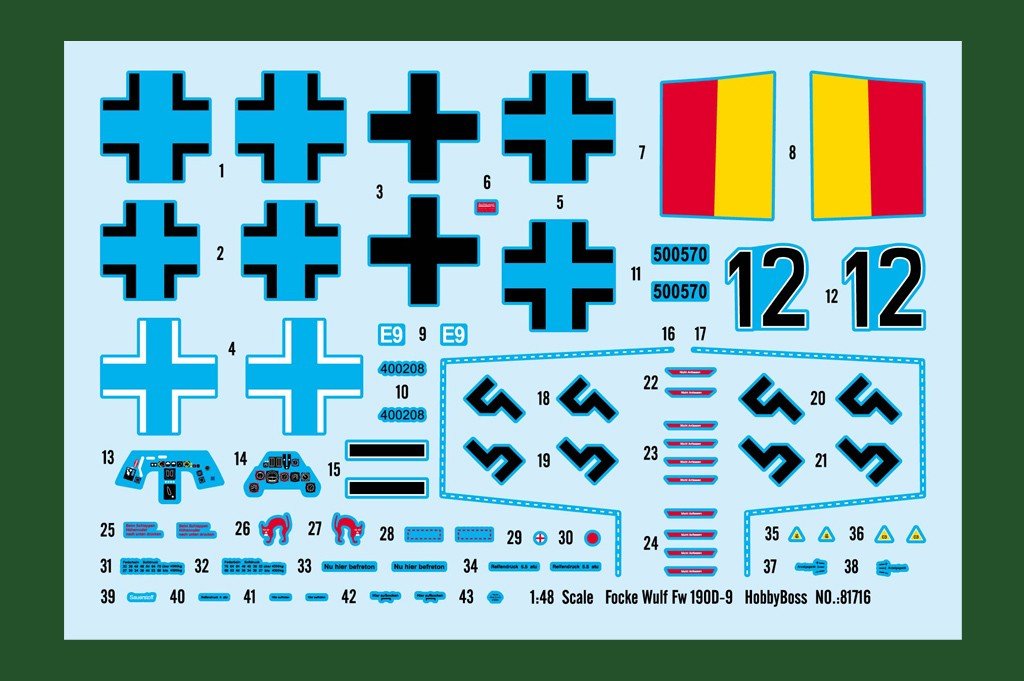 Hobby Boss 81716 Focke Wulf Fw 190D-9 1/48 – image 3