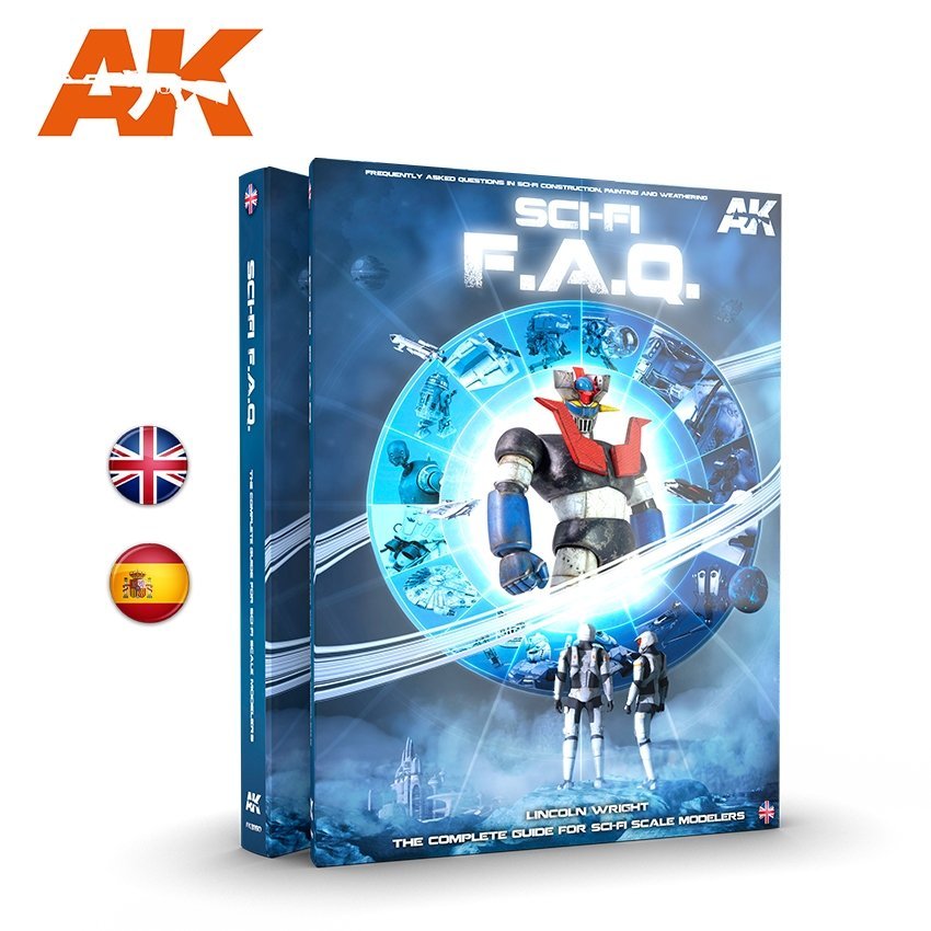 AK Interactive AK8160 SCI-FI FAQ – FAQ CIENCIA FICCIÓN