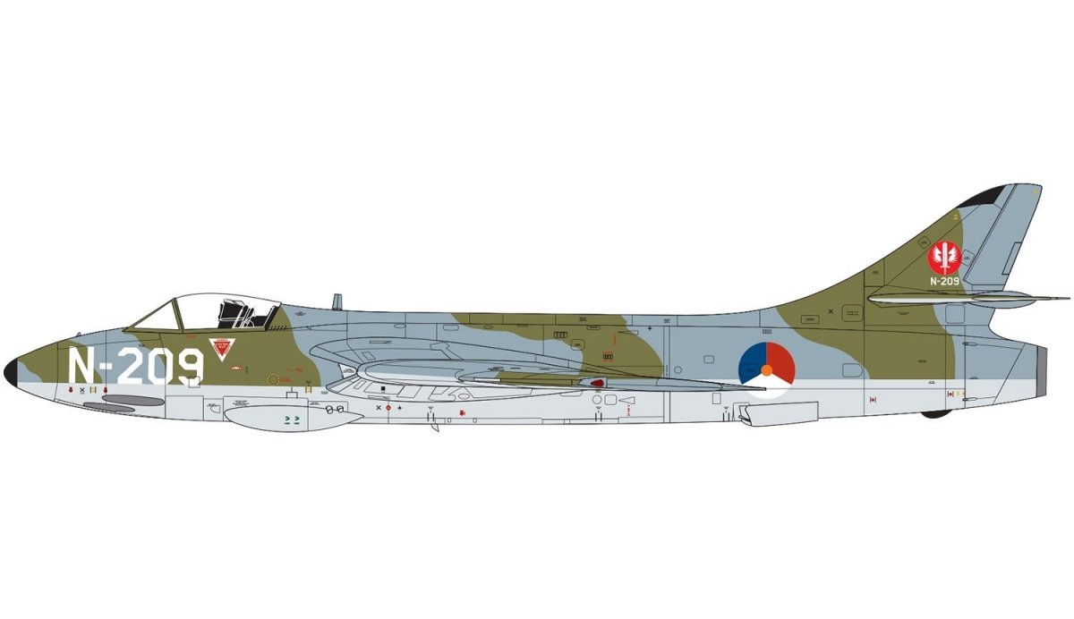 Airfix 09185 Hawker Hunter F6 1/48 – image 5