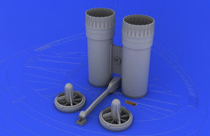 Eduard 632008 F-4 exhaust nozzles USAF early 1/32 (Tamiya) – image 2
