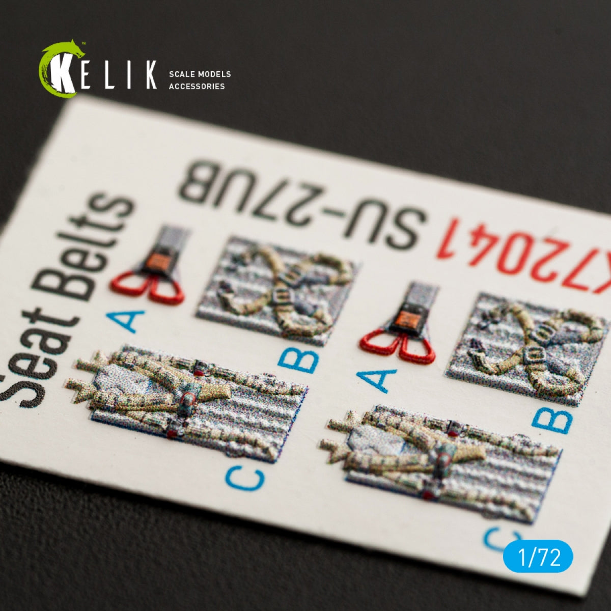 KELIK K72041 SU-27UB INTERIOR 3D DECALS FOR TRUMPETER KIT 1/72 – Bild 5