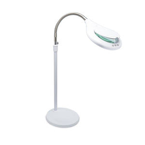Lightcraft LC8070LED-EU LED Magnifier Lamp with Floor Stand