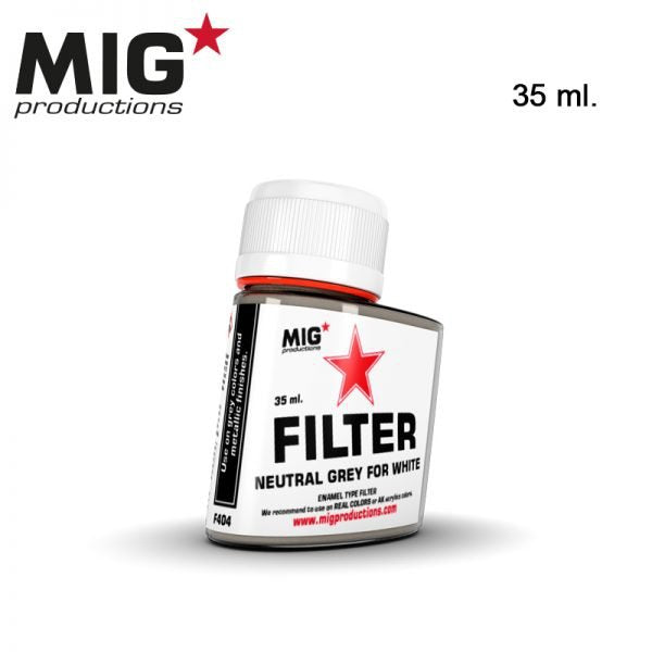 Mig Productions F404 NEUTRAL GRAY FOR WHITE 35ml