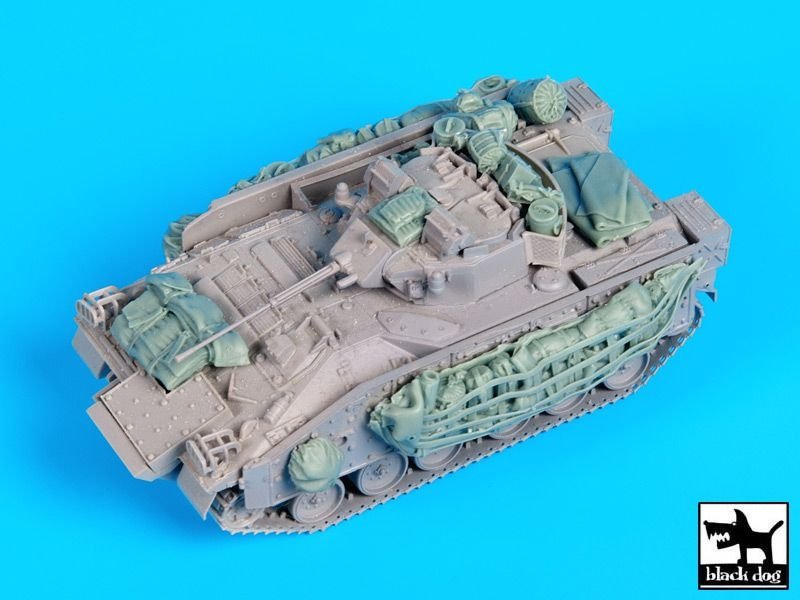 Black Dog T72100 British Warrior accessories set for Trumpeter 1/72 – obrázek 3