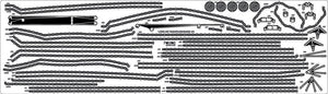 Pontos 37025FB IJN Musashi 1944 Detail up set Advanced Coal Black deck 1/350 – image 11