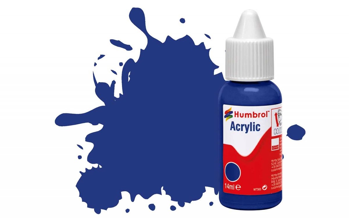 Humbrol DB0025 N° 25 Bleu - Mat 14ml.