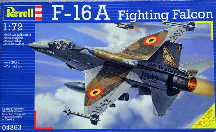 Revell 04363 F-16A Fighting Falcon 1/72