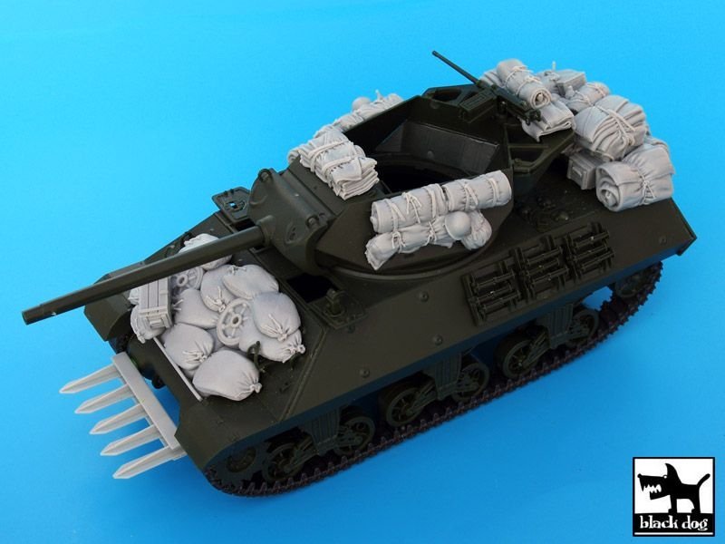 Black Dog T35046 US M 10 accessories set 1/35 – zdjęcie 2
